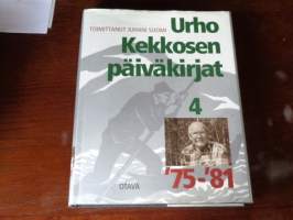 Urho Kekkosen päiväkirjat 4 (1975-81)
