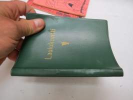 Laulukontti - suomen Siirtolapuutarhaliitto ry -laulukirja / song book