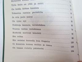 Laulukontti - suomen Siirtolapuutarhaliitto ry -laulukirja / song book