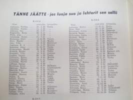 Turun Teknillinen Koulu 1959-1962 -vuosikirja / yearbook