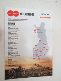 Hitachi pyöräkuormaajat -myyntiesite / brochure