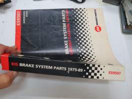 EIS Brake System Parts - Library Catalog 1975-1989 -jarruosien varaosaluettelo