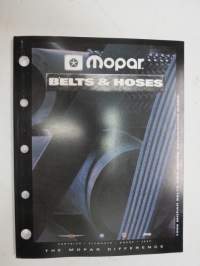 Mopar Belts &amp; Hoses 1999 -hihnat + letkut varaosaluettelo