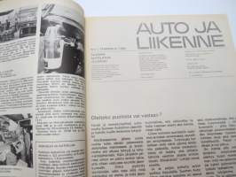 Auto ja Liikenne 1969 nr 1, Kansikuva Autojet tyristorisytytys, Peruskivi laskettu Autotehtaalle Uuteenkaupunkiin, Leirintämatkailu - korkeatasoista ulkoiluelämää...