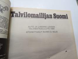 Auto ja Liikenne 1969 nr 1, Kansikuva Autojet tyristorisytytys, Peruskivi laskettu Autotehtaalle Uuteenkaupunkiin, Leirintämatkailu - korkeatasoista ulkoiluelämää...