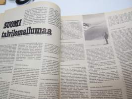 Auto ja Liikenne 1969 nr 1, Kansikuva Autojet tyristorisytytys, Peruskivi laskettu Autotehtaalle Uuteenkaupunkiin, Leirintämatkailu - korkeatasoista ulkoiluelämää...