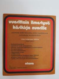 Hevoskalenteri 1975 -horse calendar