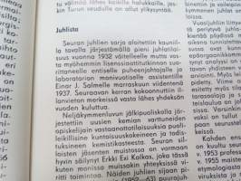 Turun yliopiston kemsitit ry 30 vuotta -historiikki -history of chemists of University of Turku