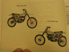 Yamaha YZ125 owner´s service manual käyttö- ja huolto-ohjekirja