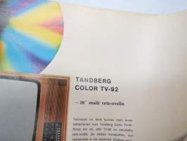 Tandberg 1971-1972 Tuotekuvasto -catalog