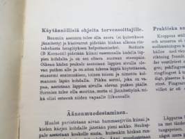 Kornettikoulu itseopiskelua varten sekä kokoelma suosittuja soittokappaleita / Kornettskola för självundervisning jämte en samling omtyckta melodier -cornet