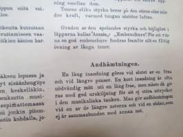 Kornettikoulu itseopiskelua varten sekä kokoelma suosittuja soittokappaleita / Kornettskola för självundervisning jämte en samling omtyckta melodier -cornet