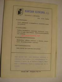 Kansan Elokuva r.y.:n opetus- ja lyhytelokuvaluettelo 1955