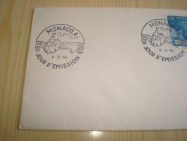 John F. Kennedy, JFK, 1964, Monaco, ensipäiväkuori, FDC. Katso myös muut kohteeni mm. noin 1200 erilaista amerikkalaista ensipäiväkuorta 1920-luvulta