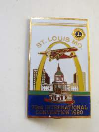 Lions Club Ansiomerkki - St. Louis Mo. 73rd International Convention 1990