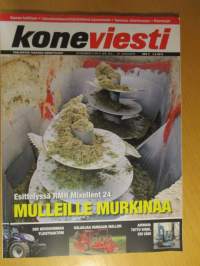 Koneviesti 2016. 1-11.13 -16 vuosikertaa,katso kuvista mm,traktorien- puimurien koeajot, testit,esittelyt ym
