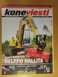 Koneviesti 2016. 1-11.13 -16 vuosikertaa,katso kuvista mm,traktorien- puimurien koeajot, testit,esittelyt ym