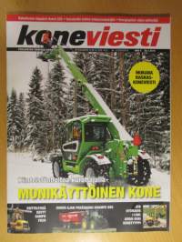 Koneviesti 2016. 1-11.13 -16 vuosikertaa,katso kuvista mm,traktorien- puimurien koeajot, testit,esittelyt ym