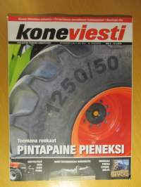 Koneviesti 2016. 1-11.13 -16 vuosikertaa,katso kuvista mm,traktorien- puimurien koeajot, testit,esittelyt ym