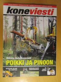 Koneviesti 2016. 1-11.13 -16 vuosikertaa,katso kuvista mm,traktorien- puimurien koeajot, testit,esittelyt ym