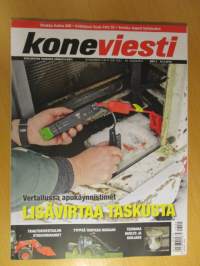 Koneviesti 2016. 1-11.13 -16 vuosikertaa,katso kuvista mm,traktorien- puimurien koeajot, testit,esittelyt ym