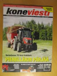 Koneviesti 2016. 1-11.13 -16 vuosikertaa,katso kuvista mm,traktorien- puimurien koeajot, testit,esittelyt ym
