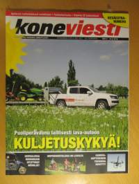 Koneviesti 2016. 1-11.13 -16 vuosikertaa,katso kuvista mm,traktorien- puimurien koeajot, testit,esittelyt ym