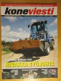 Koneviesti 2016. 1-11.13 -16 vuosikertaa,katso kuvista mm,traktorien- puimurien koeajot, testit,esittelyt ym
