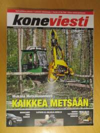 Koneviesti 2016. 1-11.13 -16 vuosikertaa,katso kuvista mm,traktorien- puimurien koeajot, testit,esittelyt ym