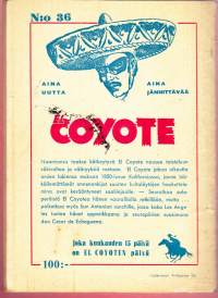 El Coyote 1957 N:o 36 Kuolemaa pakoon