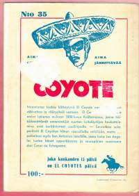 El Coyote 1956 N:o 35 Kiirastuli