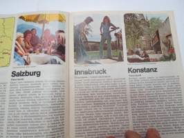 EK - Eurooppalainen kielikoulu - kielikurssit kesällä 1976 -esite / brochure of language courses