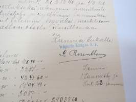 Viipurin Kangas Oy, 22.12.1925, Viipuri -asiakirja / business document
