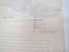 Qualitäts Riemen G. Rothmund &amp; Co (E.W. Kohlschütter) - Hamburg, 17.12.1924 -asiakirja / business document