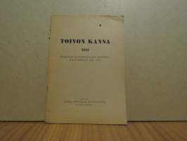 Toivon kansa XIII - Ohjelmaa kansakoulujen raittiustilaisuuksiin 1954 - 1955