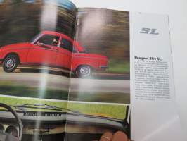 Peugeot 304 1977 -myyntiesite / brochure