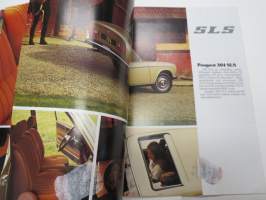 Peugeot 304 1977 -myyntiesite / brochure