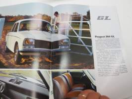 Peugeot 304 1977 -myyntiesite / brochure