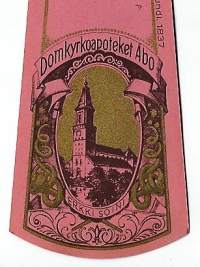 Domkyrkoapoteket Turku  - resepti signatuuri  blanko