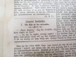 Hufvudstadsbladet Tisdagen den 1 Maj 1866, innehåller bl.a följande artiklar / reklam / notiser; Från St. Petersburg  ingenting nytt rörande rörande