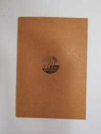 Turun Liikesaunat ry - Turku - jäsenkirja Ilmari Arimaa, jäsenkirja v. 1955 -membership book of a sauna club