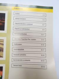 John Deere 7030 -sarjan traktorit 190 hv - 220 hv -myyntiesite -sales brochure