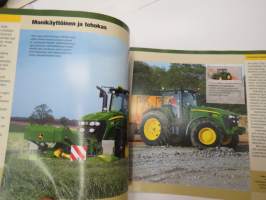 John Deere 7030 -sarjan traktorit 190 hv - 220 hv -myyntiesite -sales brochure