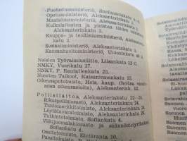 Kotka Kalenteri 1944 -almanakka, yleiskalenteri, jossa runsaasti artikkelita ja eri alojen toitoja, mm. kuvasivut &quot;Neuvostoliiton tavallisimpia lentokonetyyppejä&quot;