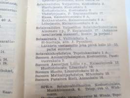 Kotka Kalenteri 1944 -almanakka, yleiskalenteri, jossa runsaasti artikkelita ja eri alojen toitoja, mm. kuvasivut &quot;Neuvostoliiton tavallisimpia lentokonetyyppejä&quot;