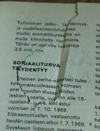 Kotiliesi 1969 lokakuu II N:o 20.