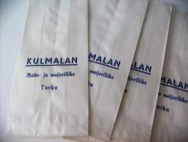Kauppapussi erä 2 kpl - kauppapussi, tuotepakkaus 23x10 cm