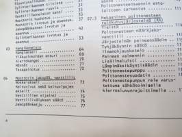 Mercedes-Benz - Moottorilla 102 varustetut henkilöautotyypit - ohjevihkonen huoltoa varten / service manual in finnish