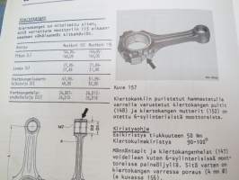 Mercedes-Benz - Moottorilla 102 varustetut henkilöautotyypit - ohjevihkonen huoltoa varten / service manual in finnish