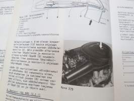 Mercedes-Benz - Moottorilla 102 varustetut henkilöautotyypit - ohjevihkonen huoltoa varten / service manual in finnish